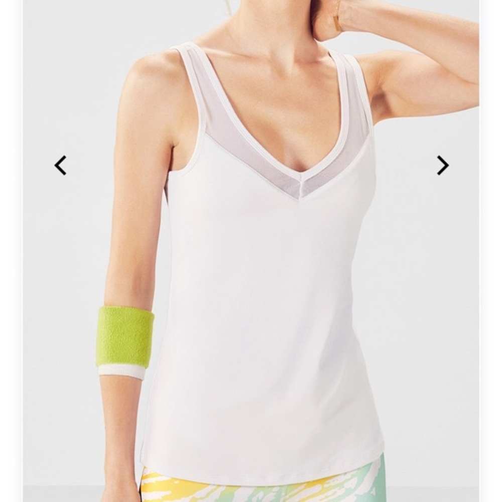 Fabletics Estelle V-neck Tank w/ built in bra